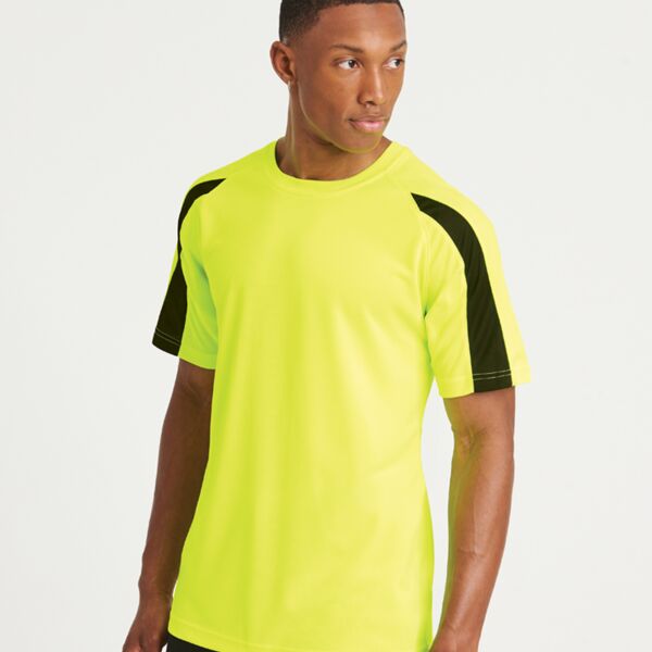 AWDis Cool Contrast Wicking T-Shirt (Old Badged) Thumbnail