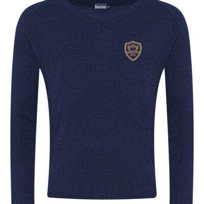 Bridgewater High School Year 7 V-Neck Jumper Thumbnail